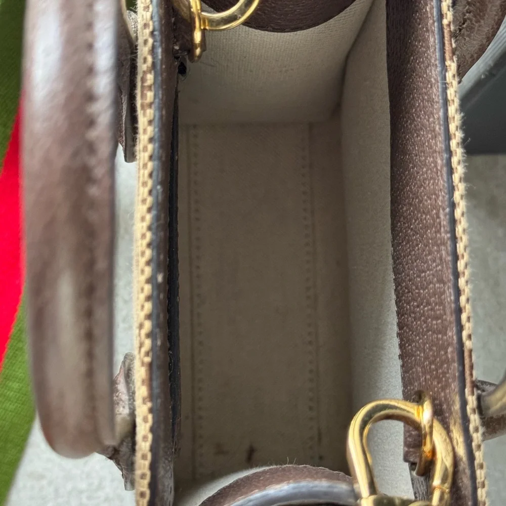 Gucci Vertical Tote Jumbo GG Canvas Mini crossbody bag - Picture 6 of 11